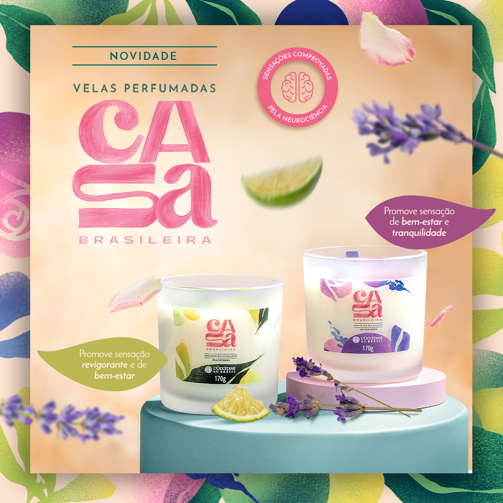 Vela Perfumada Frescor Revigorante 170g, ,  large image number 2